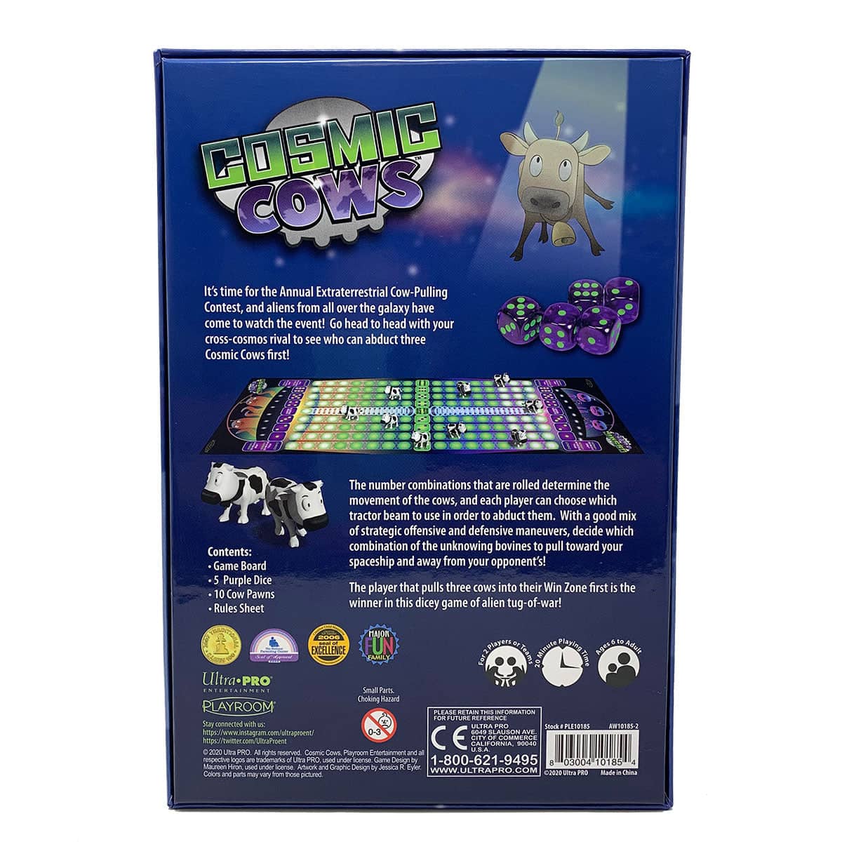 Cosmic Cows | Kids Game for Ages 6 and Up | Ultra PRO Entertainment