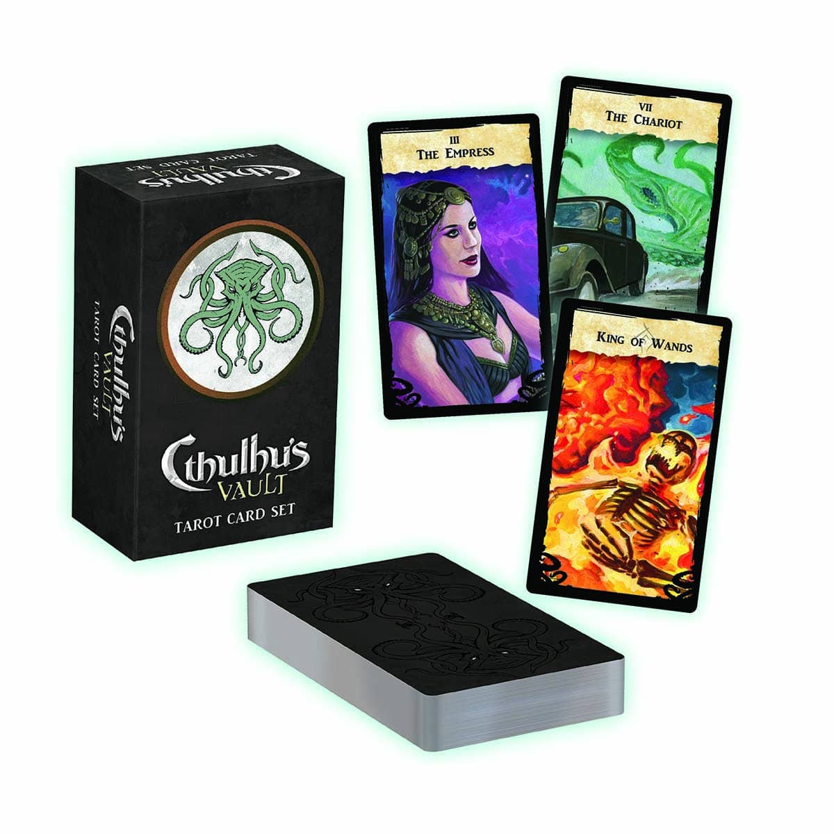 Cthulhu’s Vault Tarot Card Set | A Lovecraft-themed experience | Ultra PRO Entertainment